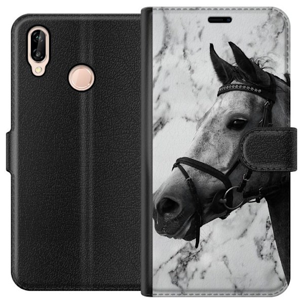 Huawei P20 lite Plånboksfodral Häst