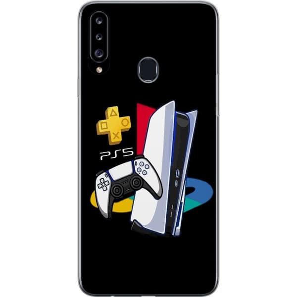 Kompatibelt Mobildeksel til Samsung Galaxy A20s PS5