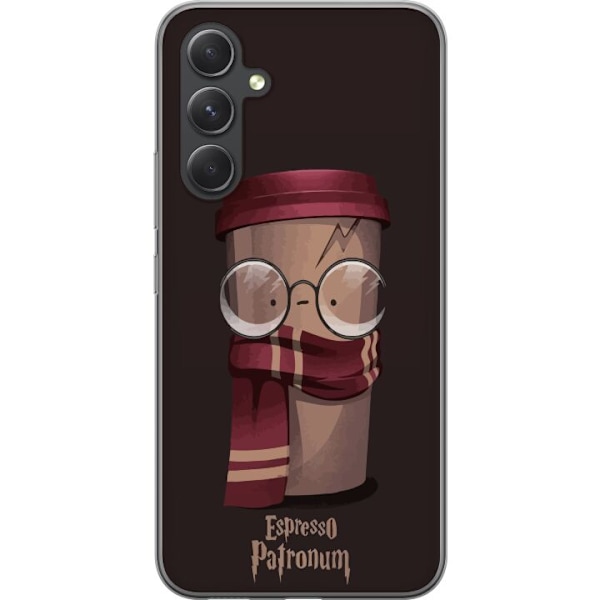 Samsung Galaxy S24 FE Genomskinligt Skal Harry Potter Text