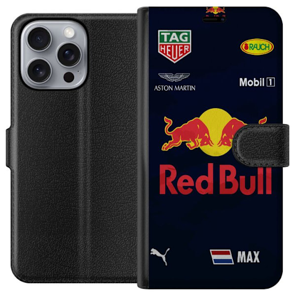 Apple iPhone 16 Pro Max Lommeboketui Red Bull Formula 2