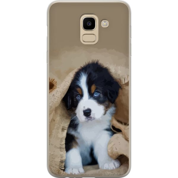 Samsung Galaxy J6 Gennemsigtig cover Hundebarn