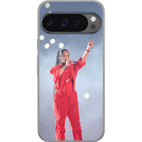 Google Pixel 9 Pro XL Genomskinligt Skal Rihanna – Trendsetting Looks & Style