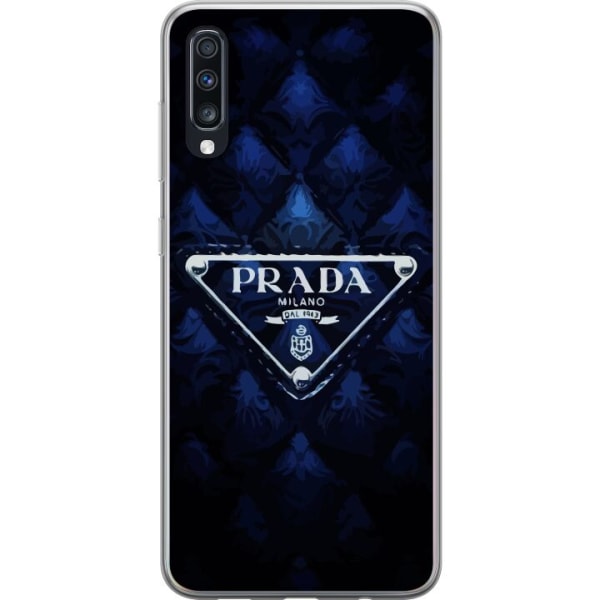 Samsung Galaxy A70 Läpinäkyvä kuori Prada Milano