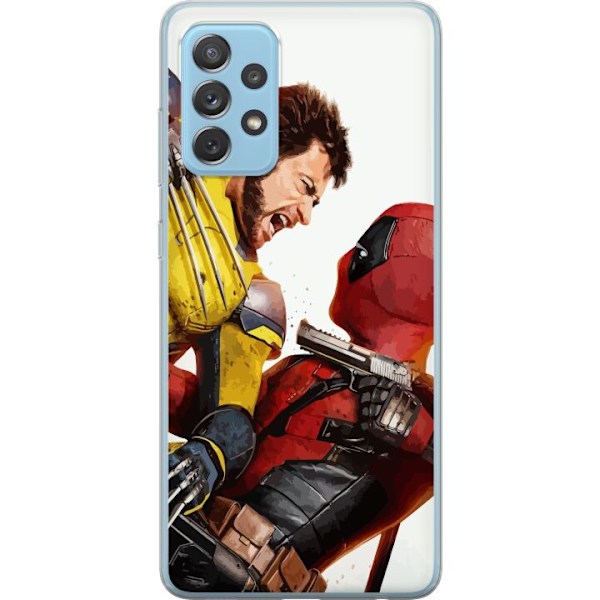 Samsung Galaxy A72 5G Gjennomsiktig deksel Deadpool & Wolverin