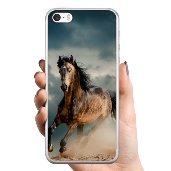 Apple iPhone 5 TPU Mobildeksel Hest