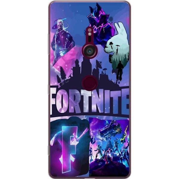 Sony Xperia XZ3 Läpinäkyvä kuori Fortnite