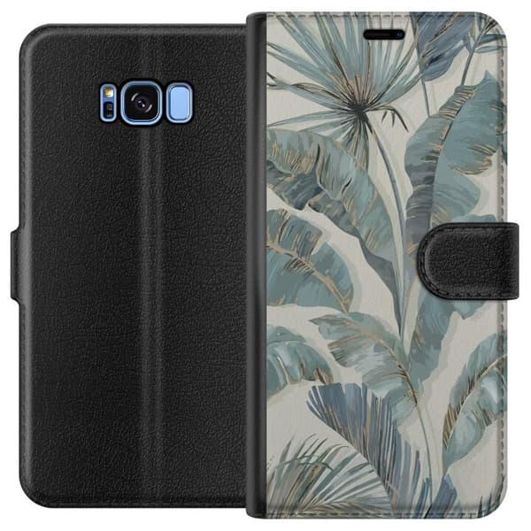 Kompatibelt Lommeboketui til Samsung Galaxy S8 Blomster