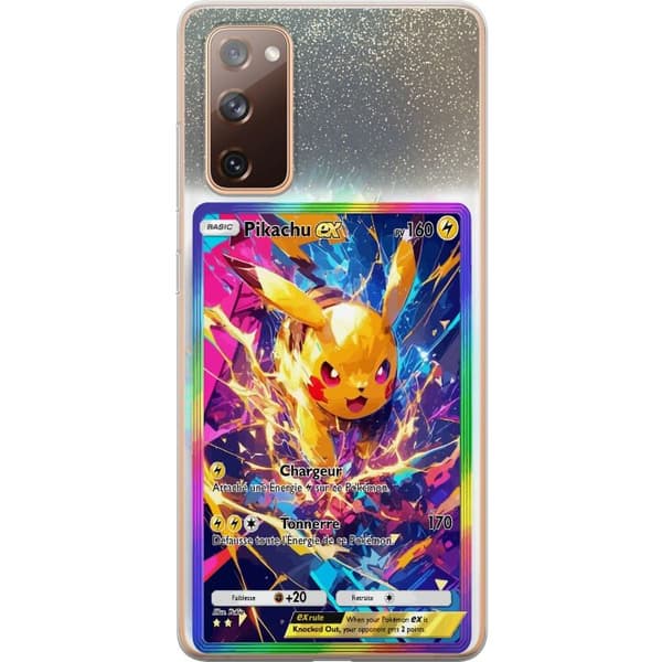 Kompatibel Mobilcover til Samsung Galaxy S20 FE Pikachu gul