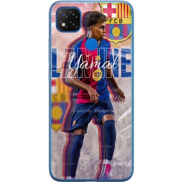 Xiaomi Redmi 9C Gjennomsiktig deksel Lamine Yamal FCB