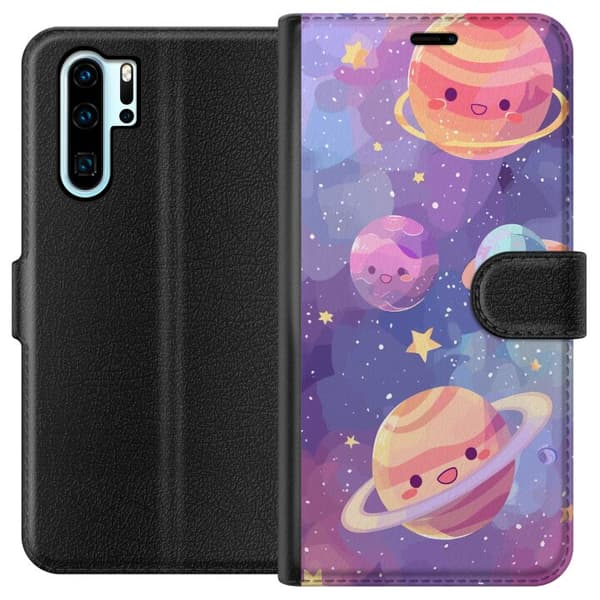 Kompatibelt Lommeboketui til Huawei P30 Pro Rom Søt