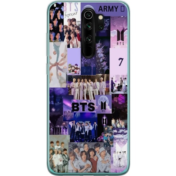 Xiaomi Redmi Note 8 Pro  Läpinäkyvä kuori BTS