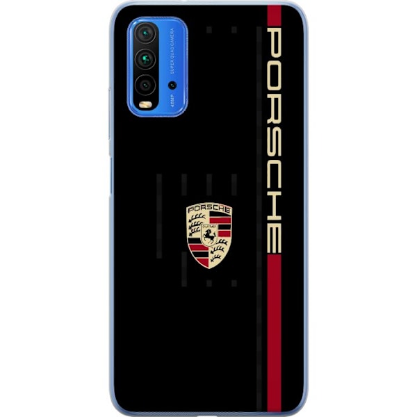 Xiaomi Redmi Note 9 4G Gjennomsiktig deksel Porsche