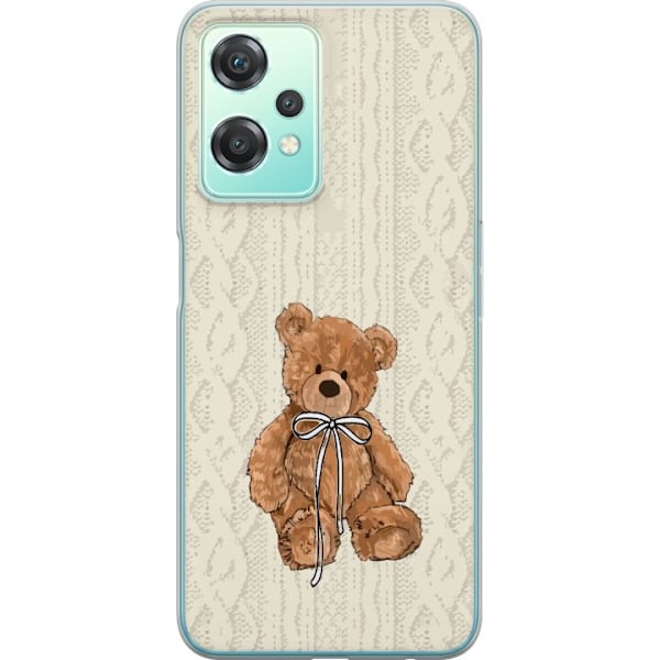 OnePlus Nord CE 2 Lite 5G Gennemsigtig cover Lille Teddy – klassisk teddy i enkel design