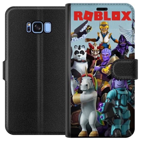 Kompatibelt Plånboksfodral till Samsung Galaxy S8 Roblox