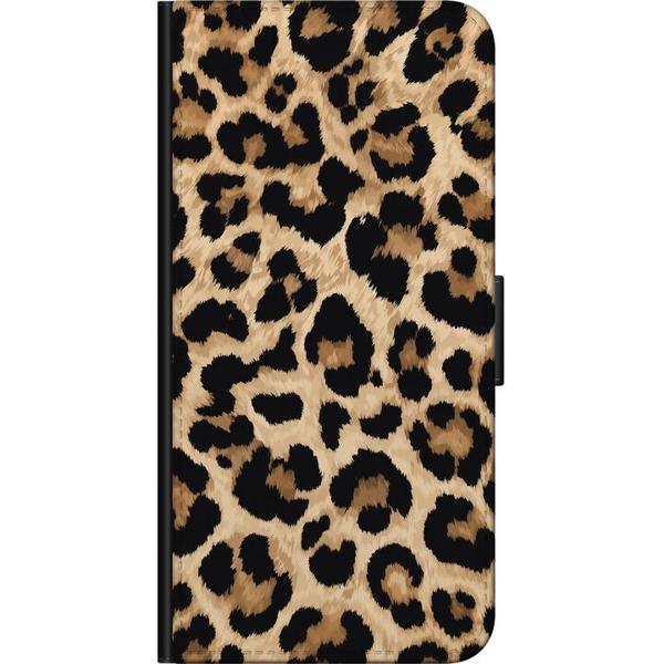 Kompatibel Tegnebogsetui til Sony Xperia Z3 Brune leopardpletter brun