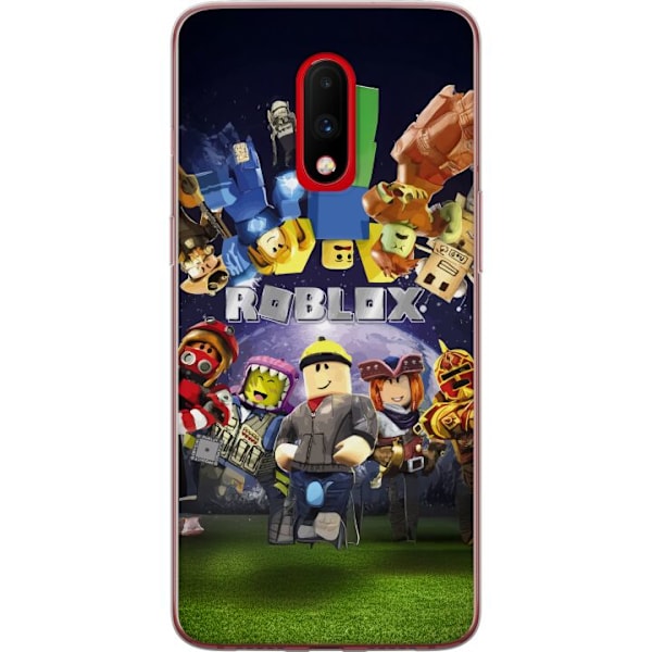 OnePlus 7 Gjennomsiktig deksel Roblox Verden - Spilleventyr fo