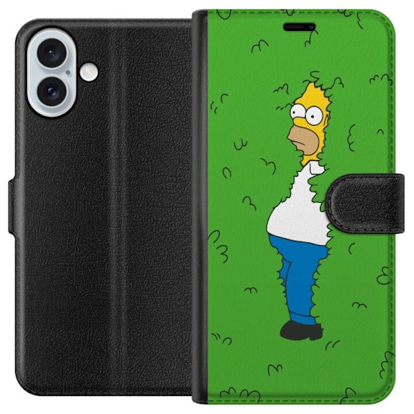 Apple iPhone 16 Plus Lommeboketui Homer Simpson