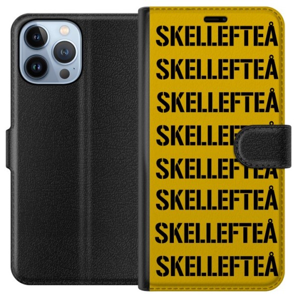 Apple iPhone 13 Pro Max Lompakkokotelo Skellefteå SM KULTAA