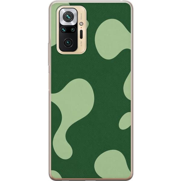 Kompatibelt Mobilskal till Xiaomi Redmi Note 10 Pro Matcha Melt grön