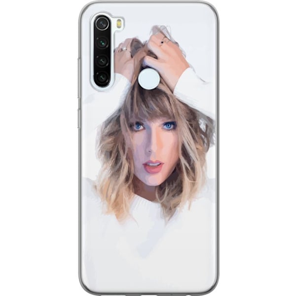 Xiaomi Redmi Note 8 Läpinäkyvä kuori Taylor Swift