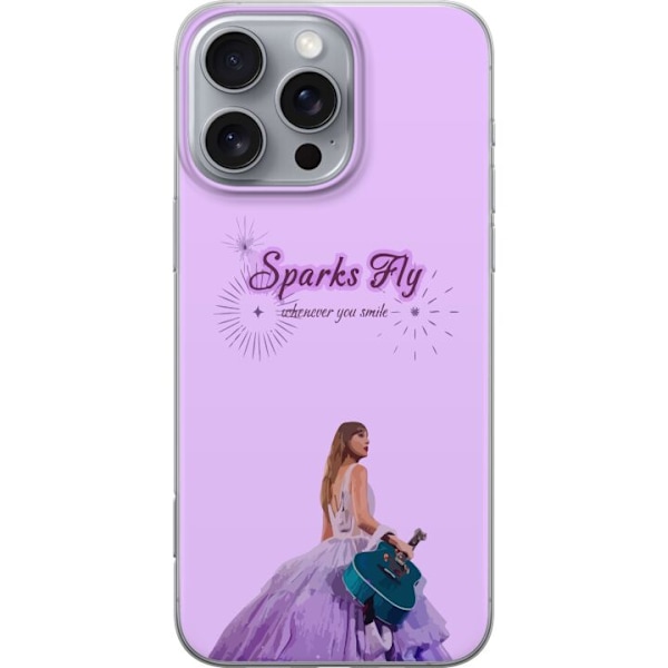 Apple iPhone 16 Pro Max Läpinäkyvä kuori Taylor Swift - Spa