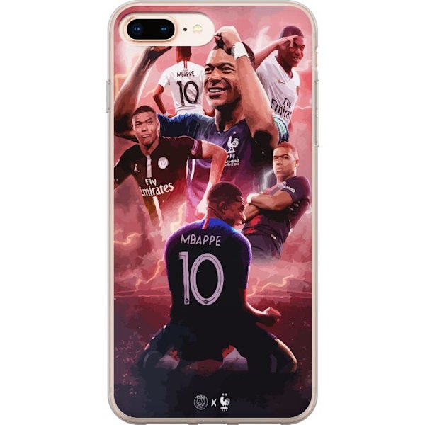 Apple iPhone 8 Plus Läpinäkyvä kuori Mbappe