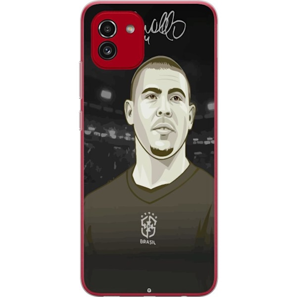 Samsung Galaxy A03 Gjennomsiktig deksel Ronaldo Nazario