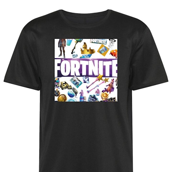 Trænings T-shirt | Sport T-shirt til Voksen Fortnite Stor