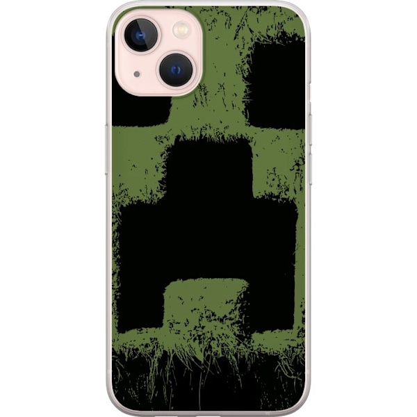 Apple iPhone 13 mini Genomskinligt Skal A Minecraft Movie