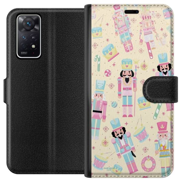Kompatibel Tegnebogsetui til Xiaomi Redmi Note 11 Pro 5G Jul pink