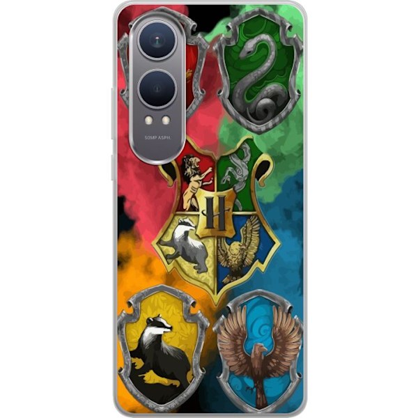 OnePlus Nord CE4 Lite Gennemsigtig cover Hogwarts Husene