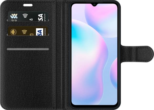 Yhteensopiva Lompakkokotelo Xiaomi Redmi 9A Grå spelkonsol harmaa