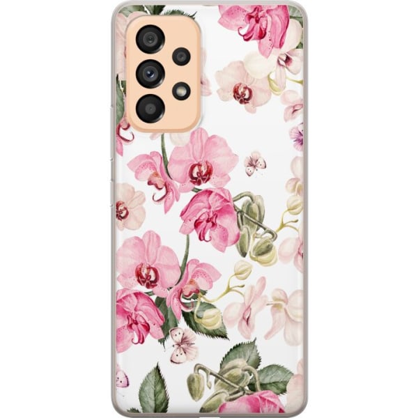 Samsung Galaxy A53 5G Cover / Mobilcover - Blomster