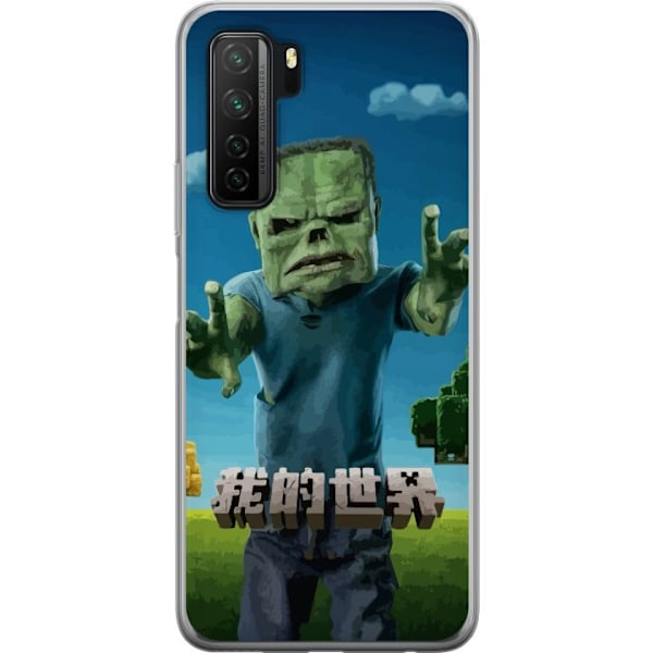 Huawei P40 lite 5G Läpinäkyvä kuori A Minecraft Movie
