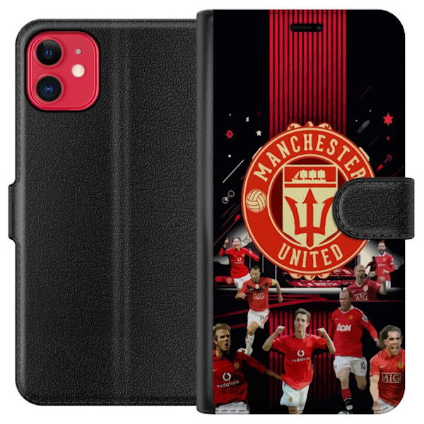 Apple iPhone 11 Lommeboketui Manchester United F.C.