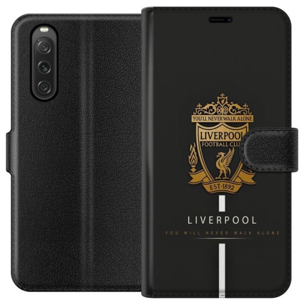 Sony Xperia 10 V Lompakkokotelo Liverpool