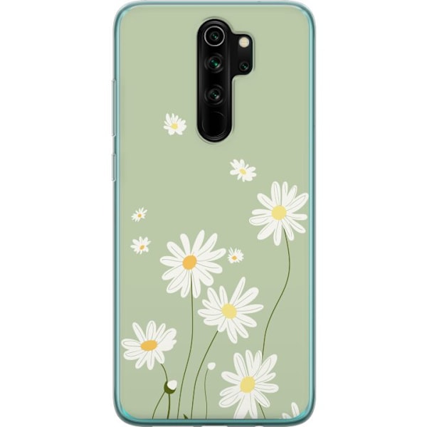 Xiaomi Redmi Note 8 Pro  Genomskinligt Skal Prästkragar – blommigt mönster i svensk sommarstil