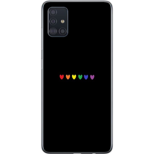 Samsung Galaxy A51 Deksel / Mobildeksel - Stolt Hjerter