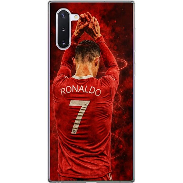 Samsung Galaxy Note10 Genomskinligt Skal Ronaldo