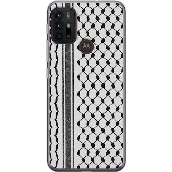Motorola Moto G30 Genomskinligt Skal Palestinskt mönster –