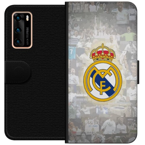 Huawei P40 Lompakkokotelo Real Madrid