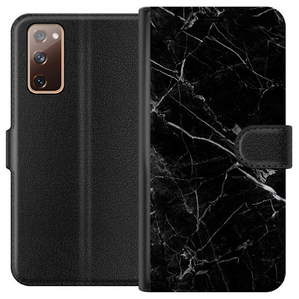 Samsung Galaxy S20 FE Tegnebogsetui Marmor