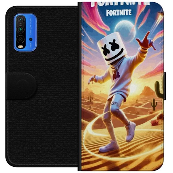 Xiaomi Redmi Note 9 4G Lommeboketui Fortnite