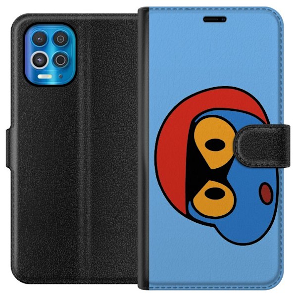 Motorola Edge S Lommeboketui Bold Bot Head