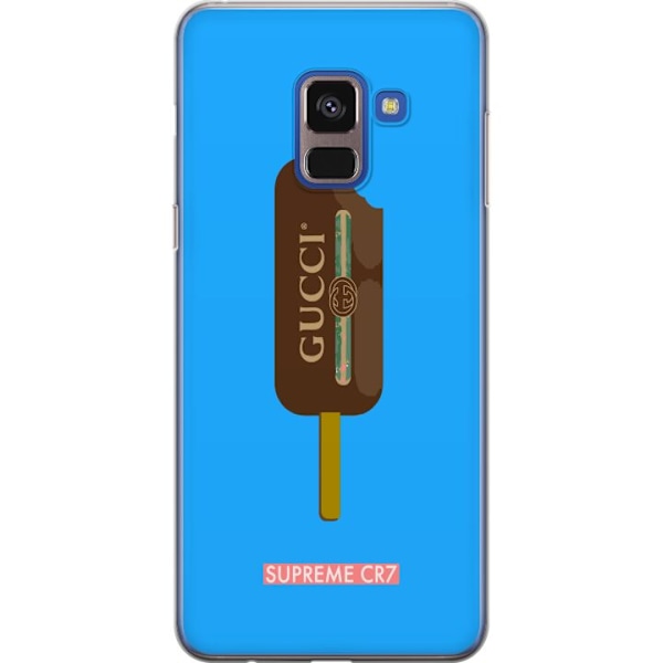 Samsung Galaxy A8 (2018) Genomskinligt Skal Gucci Glass