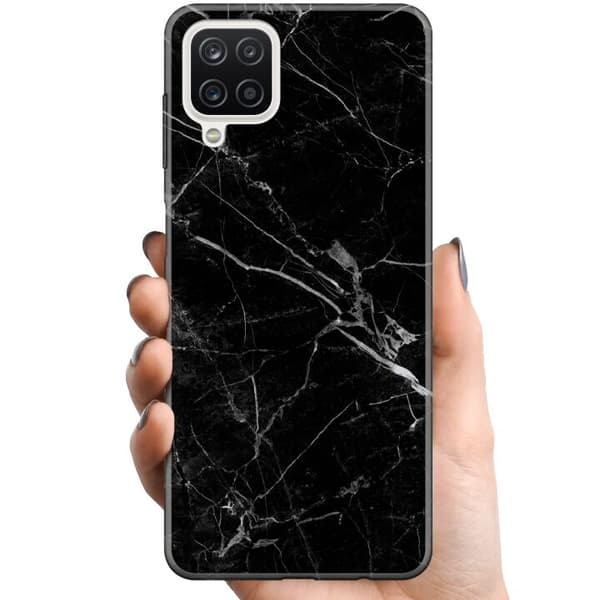 Kompatibelt Mobildeksel til Samsung Galaxy A12 Marmor