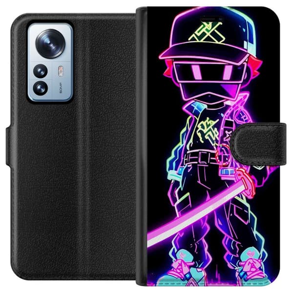 Kompatibelt Plånboksfodral till Xiaomi 12 Pro Cool