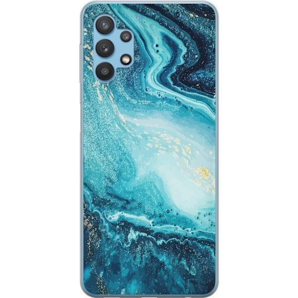 Samsung Galaxy A32 5G Genomskinligt Skal Marmor Marble