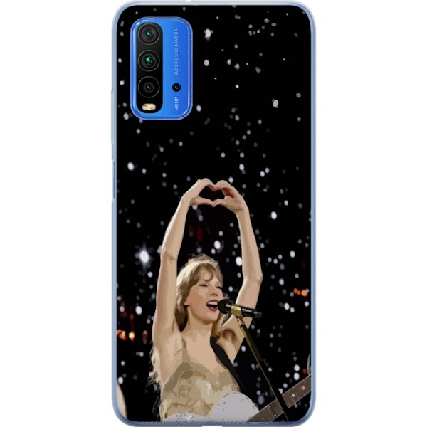 Xiaomi Redmi Note 9 4G Gennemsigtig cover Taylor Swift