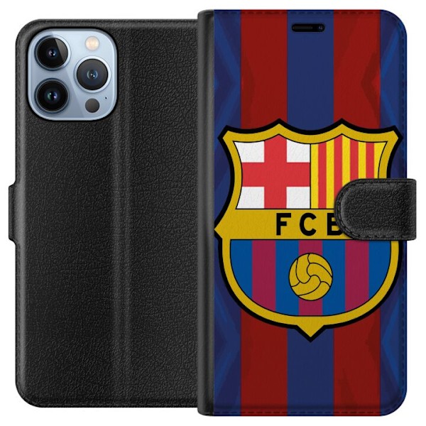 Apple iPhone 13 Pro Max Tegnebogsetui FCB Barcelona